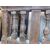  DARS640 - Balaustra in legno di noce, misure m lineari 3,68 x H 0,96 