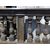  DARS640 - Balaustra in legno di noce, misure m lineari 3,68 x H 0,96 
