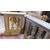  DARS640 - Balaustra in legno di noce, misure m lineari 3,68 x H 0,96 