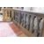  DARS640 - Balaustra in legno di noce, misure m lineari 3,68 x H 0,96 