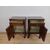 Coppia comodini in stile Impero - noce - epoca fine '800