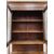 Credenza doppio corpo in noce - fine '800 - buffet - cristalliera - 103x52 cm!!!