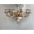 Lampadario sei luci in ceramica di bassano . XX secolo 