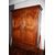 Armadio Bretone francese di fine 1700 in legno di rovere