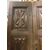 PTI739 - Porta in legno di noce, misure cm L 99 x H 217 x P 4 
