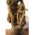 Antica scultura in Zamak raffigurante donna con bambina di Émile Nestor Joseph Carlier (1849-1927)