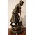 Antica scultura in Zamak raffigurante donna con bambina di Émile Nestor Joseph Carlier (1849-1927)