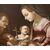 Antico dipinto Bartolomeo Schedoni del 1600 Madonna con Gesù