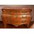 Antico maestoso cassettone comò francese stile Reggenza del 1800 in bois de rose con marmo e bronzi