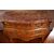Antico maestoso cassettone comò francese stile Reggenza del 1800 in bois de rose con marmo e bronzi