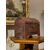 CASSINA PORTACANDELE IN PELLE XVII SECOLO