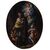 Rame XVII secolo San Nicola di Bari con la Vergine e il Bambino
