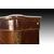 Bellissimo credenza servante Parigino stile Luigi XV con bronzi, intarsi e piano in marmo