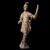 Scultura in bronzo raffigurante Marte  attribuita a Niccolò Roccatagliata 