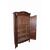 Piccolo armadio Stipo francese a 2 porte stile Provenzale di inizio 1800 in legno di rovere