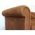 Divano"Alfred"  in pelle marrone  - Baxter made in Italy 