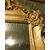 SPECC528 - Specchiera in legno laccato e dorato, misure cm L 86 x H 120  