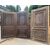 PTS872 - N. 3 porte in legno di noce, misure cm L 125 x H 237 