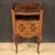 Genoese bedside table in inlaid wood from the 20th century