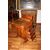 Scrittoio Davenport inglese del 1800 con intarsi Vittoriano