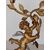 Coppia lampade con putti/angeli in legno dorato e argentato-candelieri-primi 900