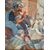 PAINTING UNDER GLASS (FIXÈ SOUS VERRE) - &quot;ALLEGORY OF THE GLORY OF ROME&quot; - XVIII CENTURY     