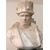 Bust of Napoleon in marble of the 800     