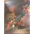 Still life of the eighteenth century , oil on canvas with coeval frame.     
