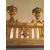 Pair of pyramids with two lights Luigi Filippo.     