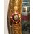 GOLDEN MIRROR WITH POLYCHROME FLOWERS - XVII CENTURY     