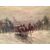 PAINTING &quot;WINTER PARSAGE WITH CARRIAGE&quot; SIGNED D. ARPOTTI (DIMITRI)     