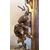 CORNICE (SMALL MIRROR) IN GOLDEN WOOD WITH GOLDEN LEAF - LUIGI FILIPPO     