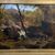 FRAMEWORK &quot;LANDSCAPE WITH FIGURES&quot; BY EDWARD HENRY HOLDER - XIX CENT.     