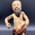 POLYCHROME WOOD SCULPTURE &quot;SAN GIOVANNI BATTISTA&quot; - XVI / XVII CENTURY.     