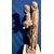 GRANDE SCULTURA LIGNEA POLICROMA “MADONNA COL BAMBINO” - XVI SECOLO  