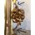 CORNICE (SMALL MIRROR) IN GOLDEN WOOD WITH GOLDEN LEAF - LUIGI FILIPPO     
