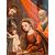 DIPINTO SU TAVOLA VENETO CRETESE “NATIVITÀ CON ADORAZIONE DEI MAGI” - FINE XVI SECOLO