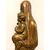 SCULTURA LIGNEA DORATA “MADONNA CON BAMBINO GESÙ” - XIX SECOLO