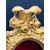 RELIQUIARIO IN LEGNO DORATO A FOGLIA ORO - XVIII SEC. 