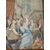 PAINTING UNDER GLASS (FIXÈ SOUS VERRE) - &quot;ALLEGORY OF THE GLORY OF ROME&quot; - XVIII CENTURY     