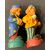 COPPIA DI CLOWN IN CARTAPESTA - ANNI ‘50/‘60