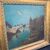 DIPINTO SU TAVOLETTA “CAPRICCIO CON PONTE E FIGURE”