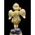 SCULTURA DI ANGELO, PUTTO IN LEGNO DORATO A FOGLIA ORO - LUIGI FILIPPO