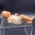 GESÙ BAMBINO IN GESSO POLICROMO - NAPOLEONE III