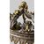 Eccezionale Baldacchino da esposizione Eucaristica, Tronetto con corona in Legno Intagliato con montanti, Dorato ed argentato - XVIII sec. 