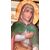 Coppia di "sagome"religiose in lamierino - XIX sec. 