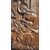 Scultura in rilievo in legno, pannello scolpito "Sacra Famiglia" - XIX sec. 
