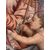 DIPINTO MADONNA CON BAMBINO E SAN GIOVANNI XVIII SECOLO