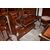 Ribalta Olandese Stile Chippendale del 1700 in Legno di Mogano