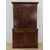 Credenza doppio corpo in noce e pioppo - primi '800 - dispensa buffet - armadio